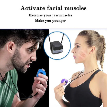 Fitness Ball Jaw Exerciser Facial Toner