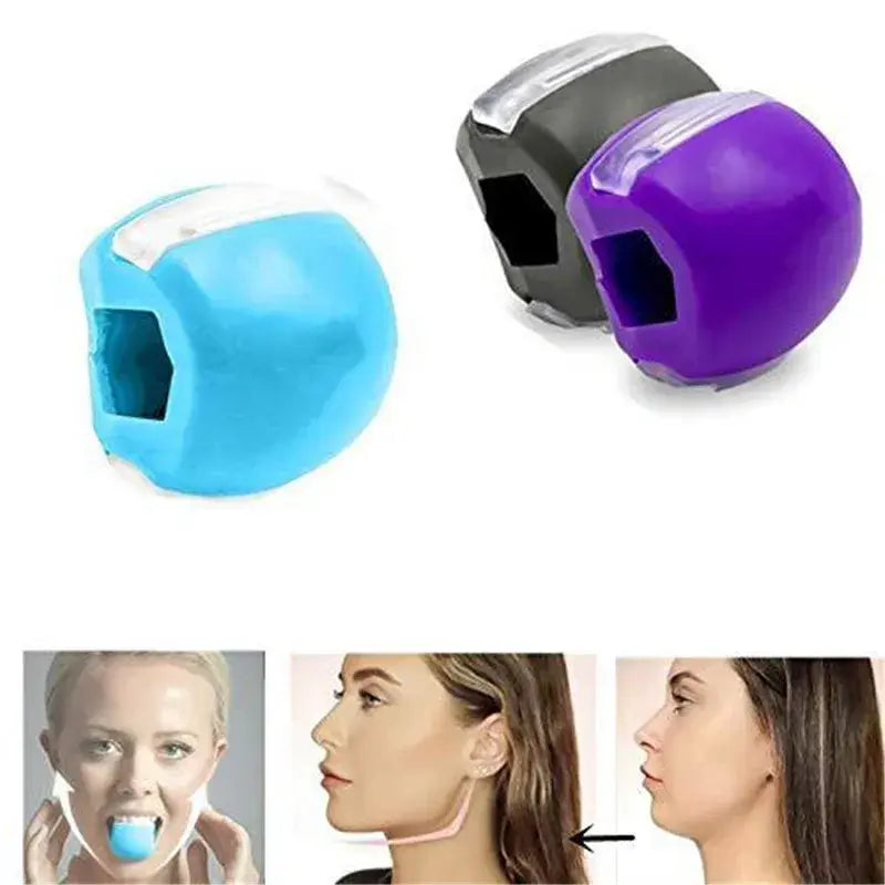 Fitness Ball Jaw Exerciser Facial Toner