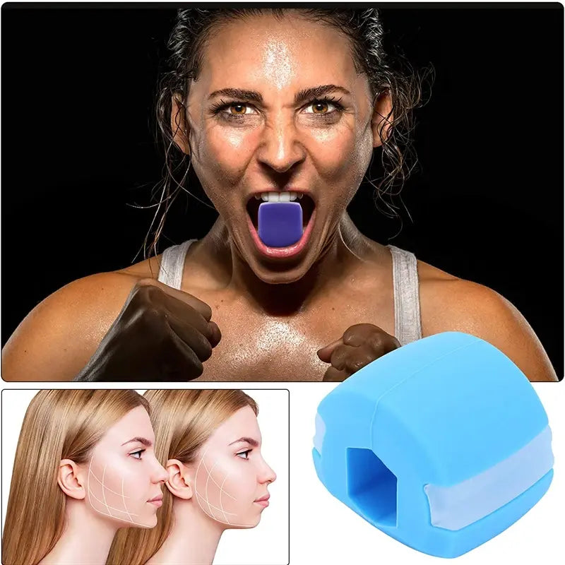 Fitness Ball Jaw Exerciser Facial Toner